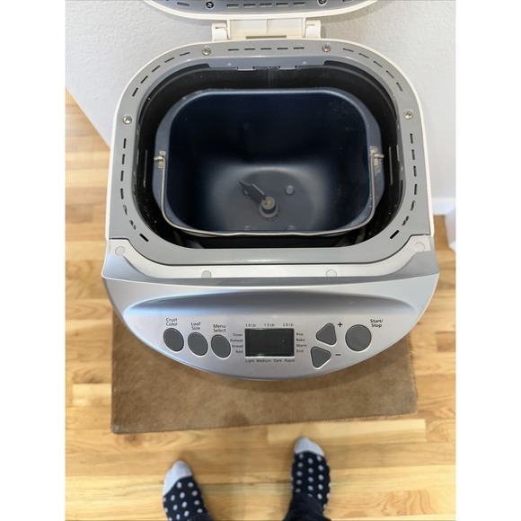 Oster Expressbake Bread‎ Maker 2 Pound Loaf Gluten Free Setting White CKSTBR9050 - Picture 6 of 6